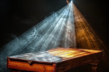 Elegant black grand piano positioned on a concert stage under bright spotlights for performance