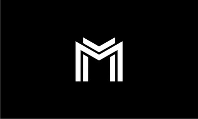 M logo vector