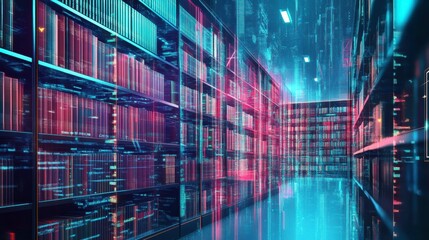 A digital library powered by blockchain