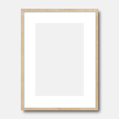 Frame mockups with mat, Poster frame, White mat frame mockups