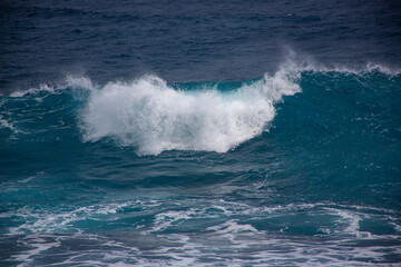 奄美大島の冬の海の風景
