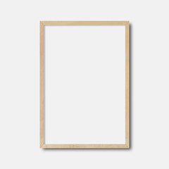 vertical wood frame mockup, Frame mockup