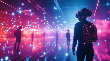 Metaverse connecting users across a virtual universe