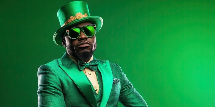 modern ghetto pimp leprechaun for 2025