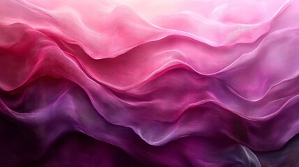 Fototapeta premium Abstract Pink Waves