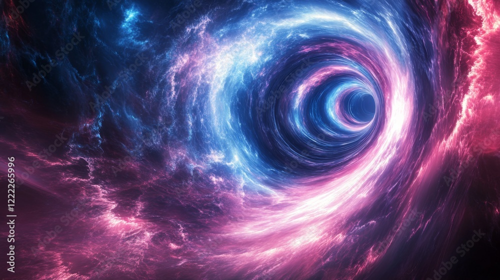 Canvas Prints cosmic vortex swirl