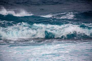 奄美大島の冬の海の風景