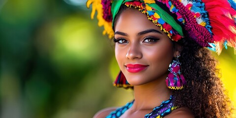 Obraz premium modern brazilian woman 