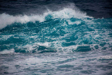 奄美大島の冬の海の風景