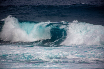 奄美大島の冬の海の風景