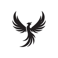 Phoenix silhouette,Phoenix vector