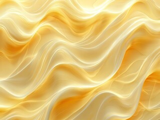 Obraz premium Golden Waves Abstract