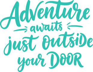 Whimsical door sign with the phrase 