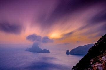 Es Vedrá islet, nature reserve, Sant Josep de Talaia, Ibiza, Balearic Islands, Spain