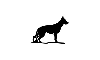 Dog logo vector