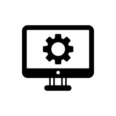 Loading icon vector. Update system illustration sign. Concept of upgrade application progress symbol or logo.