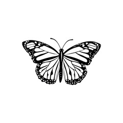 Butterfly Vector Style Illustration Clip Art