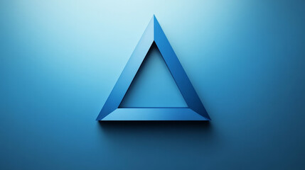 Fototapeta premium Blue triangle abstract corporate business banner template, horizontal advertising business banner layout template flat design set , clean abstract cover header background for website design