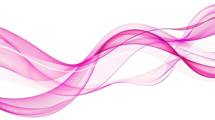 An eye - catching abstract pink line background, composed of flowing and curving lines that create a sense of movement and softness. Ideal for adding a touch of elegance and charm to various designs