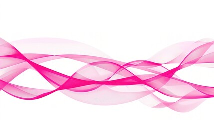 An eye - catching abstract pink line background, composed of flowing and curving lines that create a sense of movement and softness. Ideal for adding a touch of elegance and charm to various designs