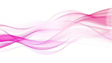 An eye - catching abstract pink line background, composed of flowing and curving lines that create a sense of movement and softness. Ideal for adding a touch of elegance and charm to various designs
