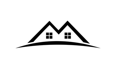 real estate house logo