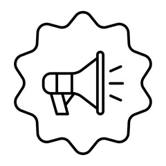 Megaphone icon