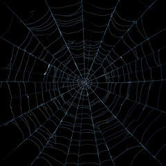A spiderweb crack pattern across an entire glass pane. Used for mask. Generative AI