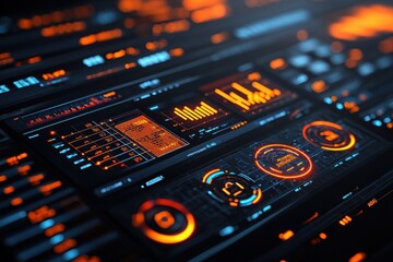 Obraz premium Logistics disruption supply chain analytics dashboard overview