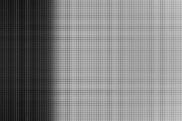 Abstract gradient tile background with black-to-gray effect. 3D Rendering