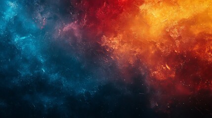 Vibrant Abstract Background Featuring Dynamic Swirls of Dark Blue and Orange Hues Evoking Energy and Movement in a Colorful Artistic Composition for Creative Design and Visual Projects