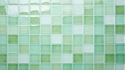 Fototapeta premium Ceramic mosaic tile wall texture background.