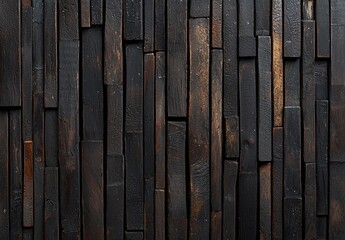 Fototapeta premium Old wood wall background and texture for interior exterior decoration and industrial construction concept design