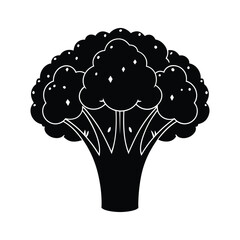 black and white brain vector silhouette