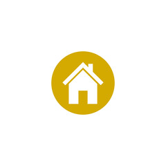 Home house icon isolated on transparent background