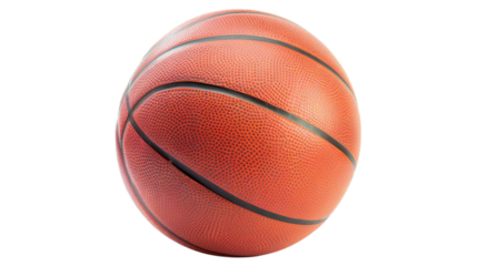 Close-up of a Classic Basketball