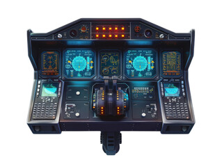 Futuristic Aircraft Cockpit Design
