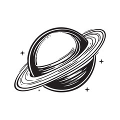 saturn planet  © HardWork