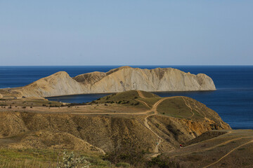 Cape Chameleon in Koktebel. Crimea
