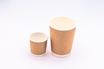 Close-up of a compostable coffee cup, Take Away Coffee Cup, PAPER COFFEE CUPS-Stock photo of a paper coffee cup.