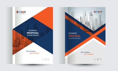 Corporate Business Proposal Cover Design Template