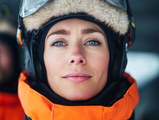 Urban Safety Innovation Weather-Resistant Fur-Lined Gear for Diverse Emergency TeamsAdvanced Performance in Snowy City Environments for Winter Resilience