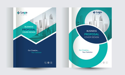 Corporate Business Proposal Cover Design Template