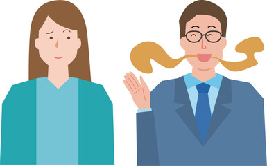男性の口臭と不快な女性