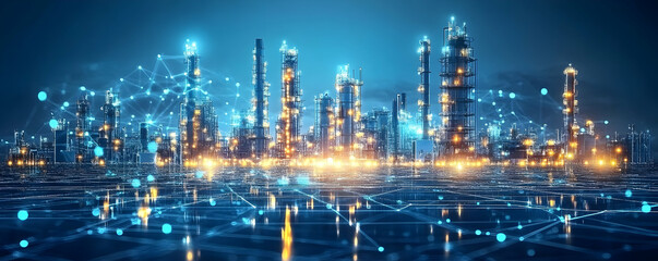 Smart Factory Network, Night