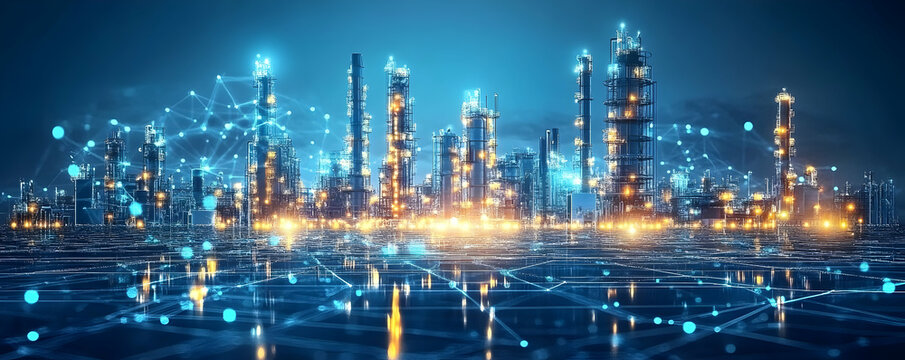 Smart Factory Network, Night