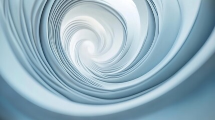 Fototapeta premium Dynamic swirls in cool tones an abstract image featuring