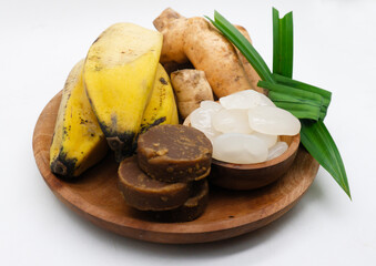 indonesian food, kolak pisang