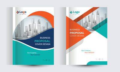 Corporate Business Proposal Cover Design Template