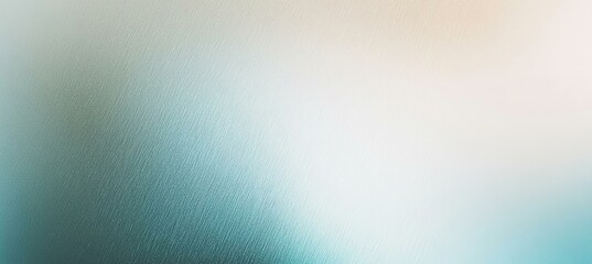 Fototapeta premium Soft and elegant abstract background with a smooth gradient of light blue and white enhanced by a subtle grainy texture